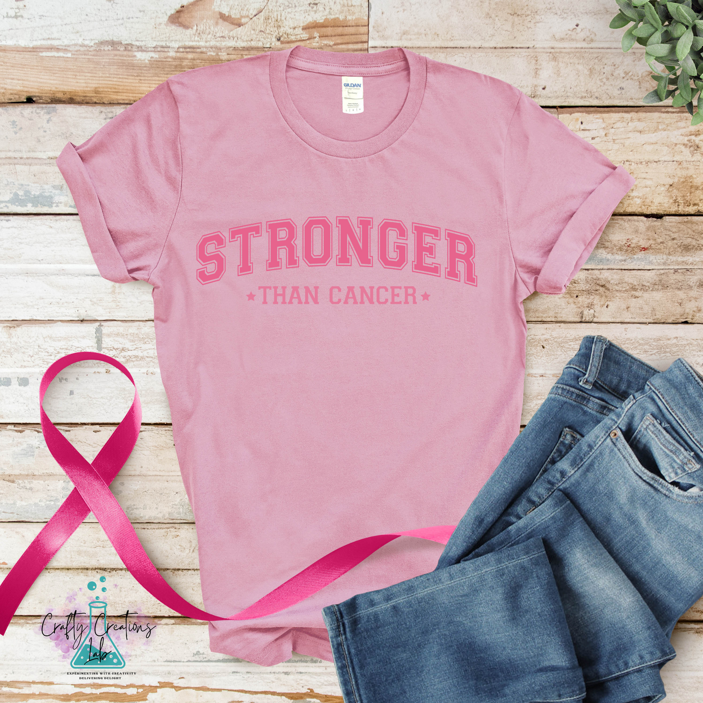 Stronger Than Cancer – Awareness Statement Tee