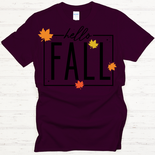 Hello Fall Minimalist Tee