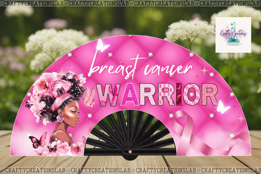 Breast Cancer Warrior – Empowerment Clack Fan