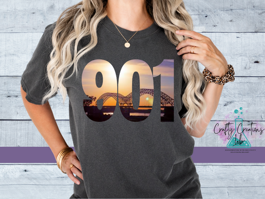 901 Day Memphis Skyline T-Shirt