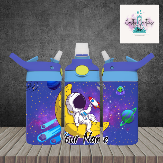 🌌 Kids Space Adventure 12oz Personalized Tumblers