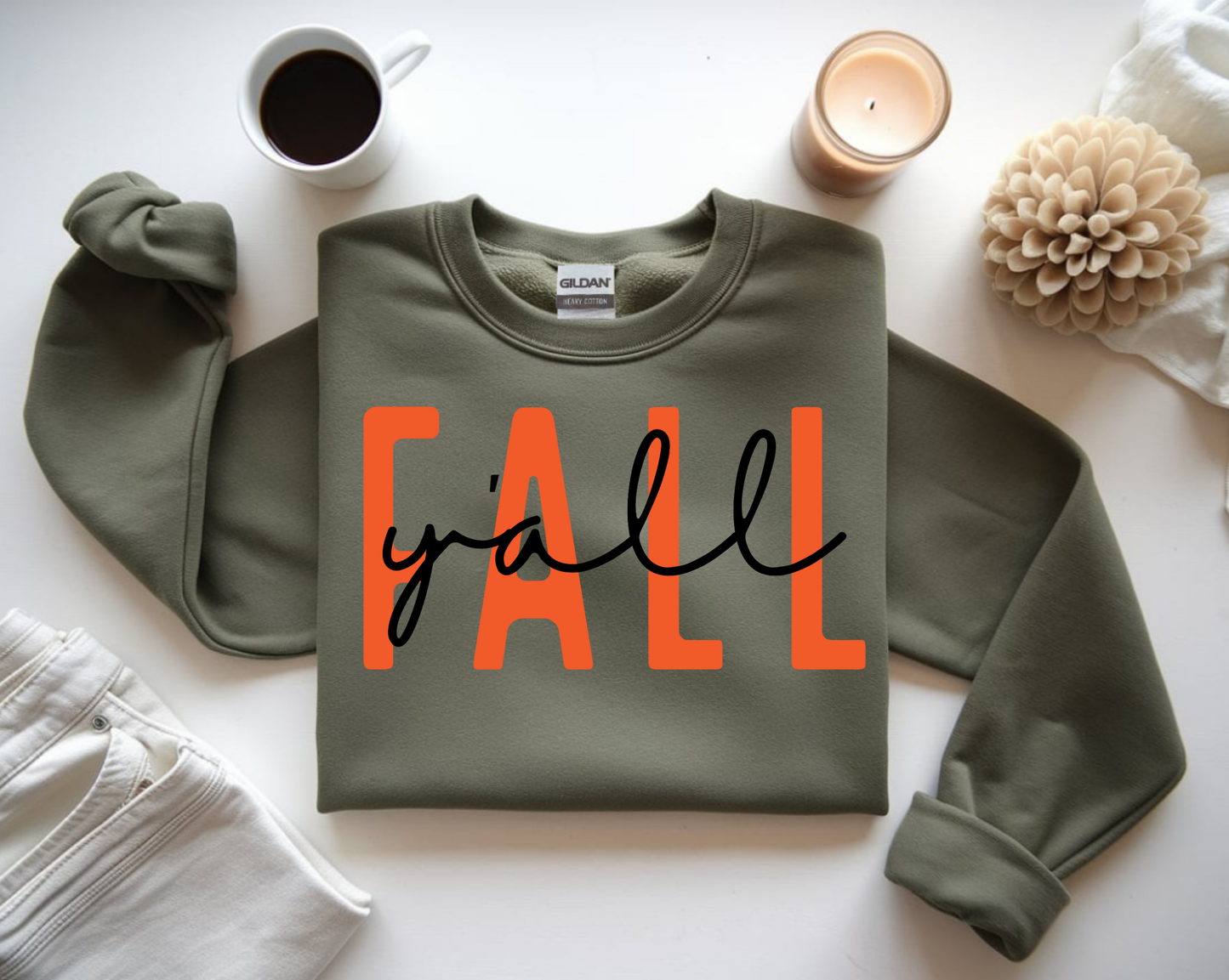 Fall Y’all – Seasonal Sweatshirt