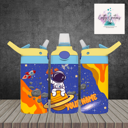 🌌 Kids Space Adventure 12oz Personalized Tumblers