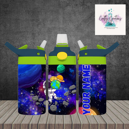 🌌 Kids Space Adventure 12oz Personalized Tumblers